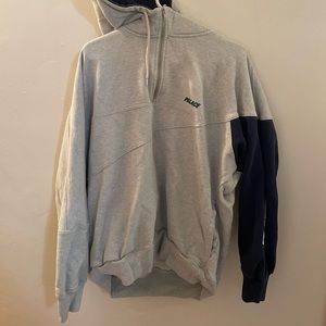 PALACE QUARTER ZIP HOODE